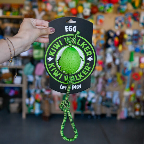 Kiwi Walker Let's Play EGG Piankowe Jajo zielone szarpak