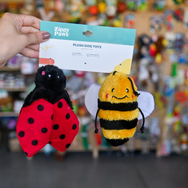 ZIPPYPAWS PLUSZOWA PSZCZOŁA & BIEDRONKA 2SZT maxi - szeleszczące zabawki