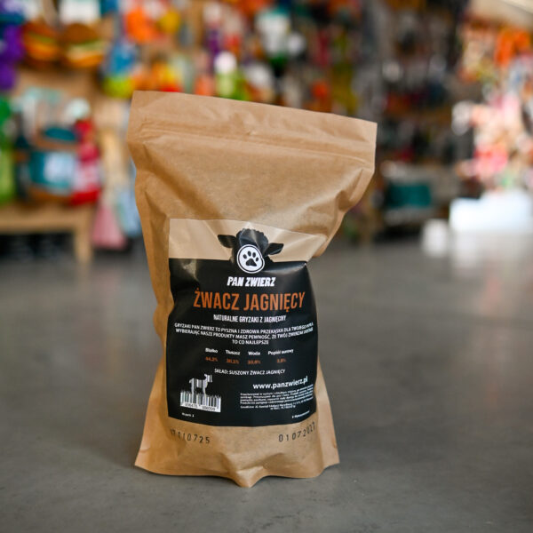 Pan Zwierz Żwacze jagnięca 250 g - gryzak dla psa