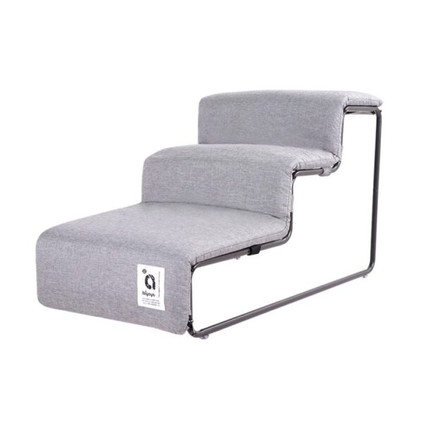 IBIYAYA Everest Dog Stairs L - schodki dla psa szare