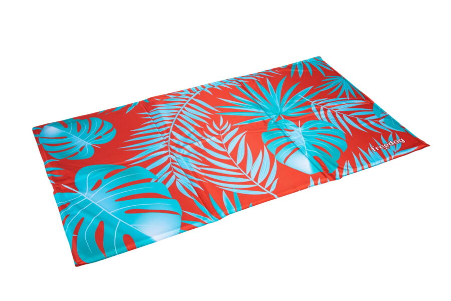 FREEDOG mata chłodząca Coral Palm 65 x 50 cm