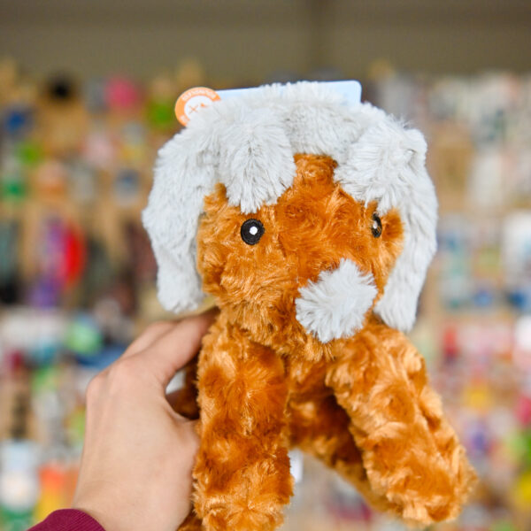 TRIXIE Triceratops – pluszowa zabawka dla psa, 25 cm, z dźwiękiem