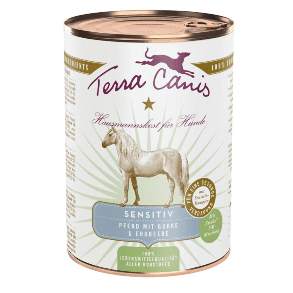 Terra Canis Sensitive Konina z ogórkiem 400g