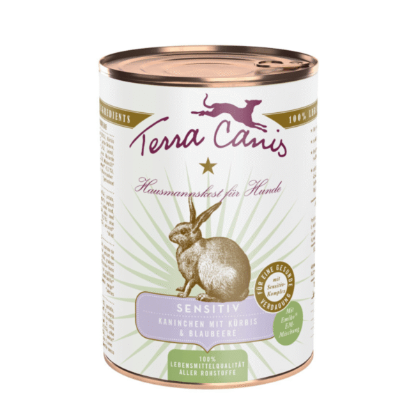 Terra Canis Sensitive Królik z dynią - karma mokra 400g