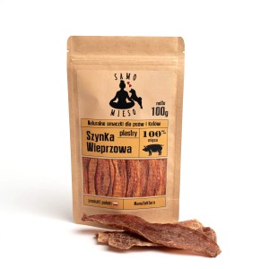 SAMO MIĘSO Szynka Wieprzowa Plastry 100g