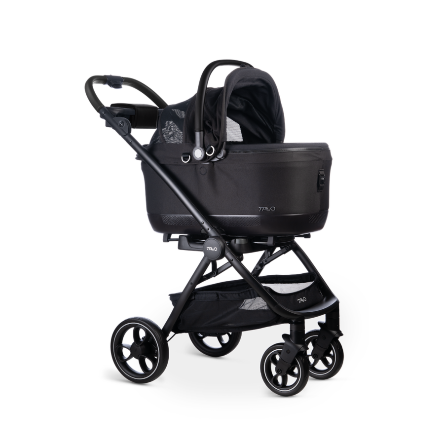 Tavo Maeve™ iso6X Onyx transporter samochodowy dla psa i kota do 18 kg