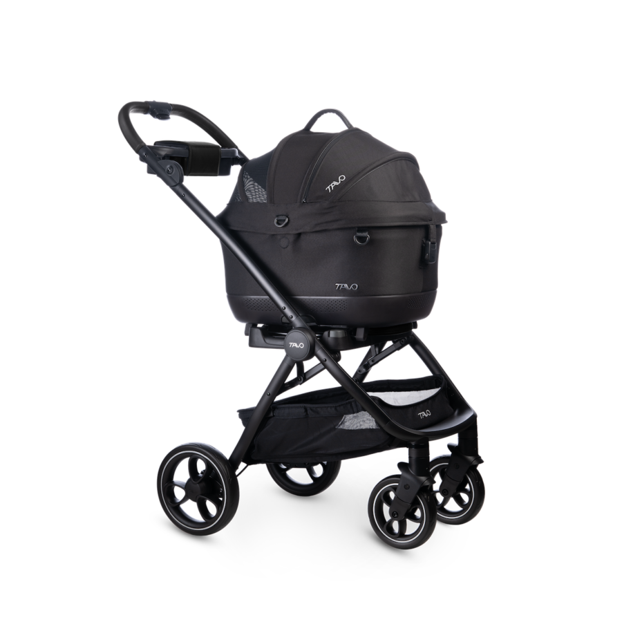 Tavo Maeve™ iso5X Onyx transporter samochodowy dla psa i kota do 13,5 kg