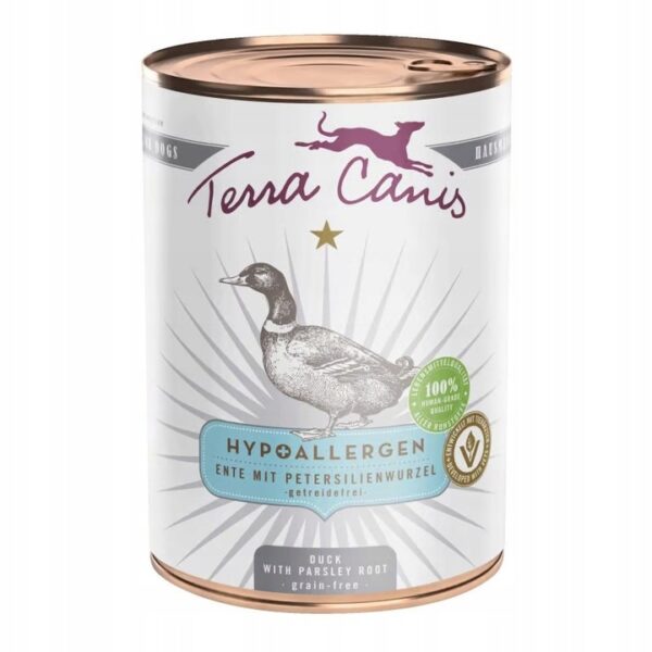 Terra Canis Hypoallergenic Kaczka - karma mokra 400g