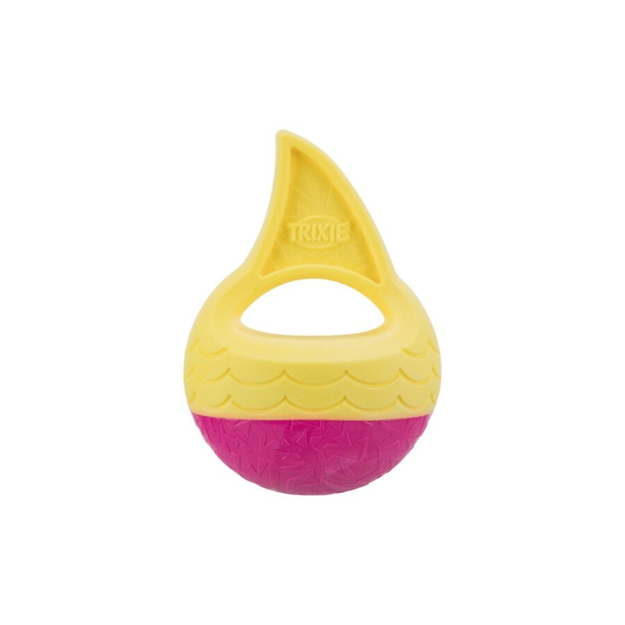 Aqua Toy shark fin, piłka dla psa, TPR, o 18 cm, pływająca