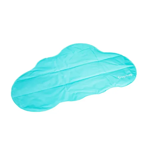 FREEDOG mata chłodząca Chmurka Misty Turquoise 116 x 70 cm