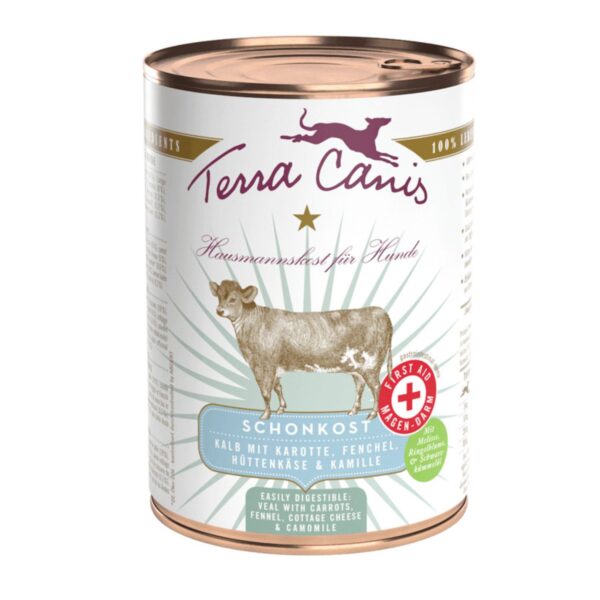 Terra Canis Gastrointestinal Cielęcina - karma mokra 400g