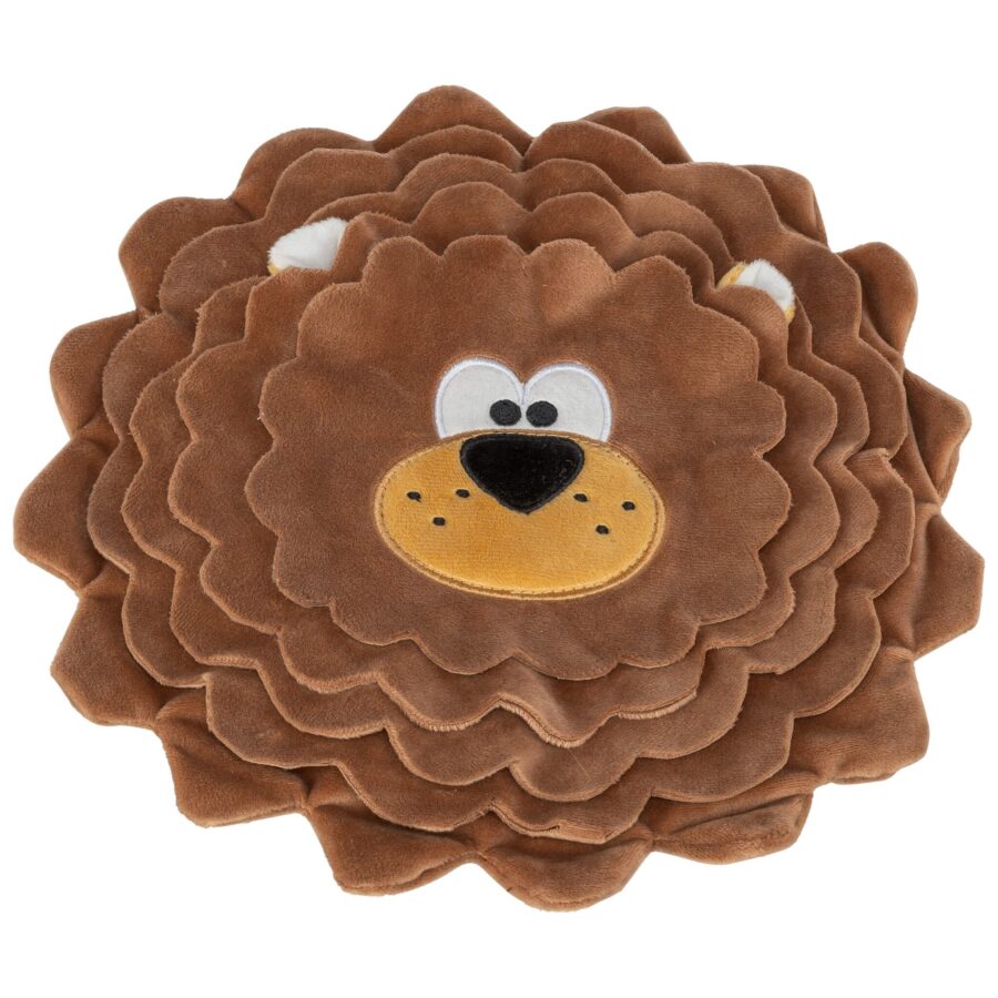 Lew, zabawka na przysmaki, dla psa, plusz, 26 cm