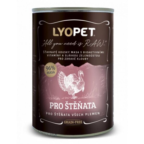 Lyopet Karma mokra dla psa - Indyk 400g