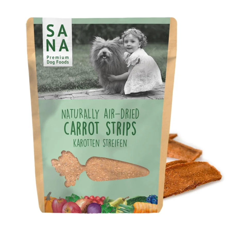 SANADOG Veggie Strips Carrot 100g - paski warzywne marchewka
