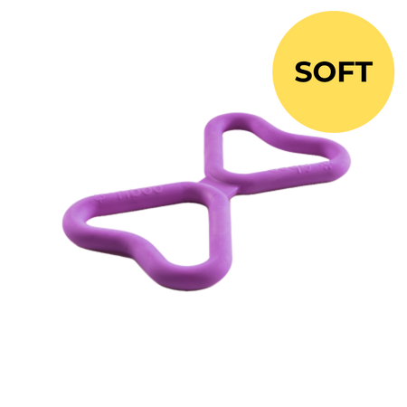 FIBOO Szarpak FIB SOFT - fioletowy neon