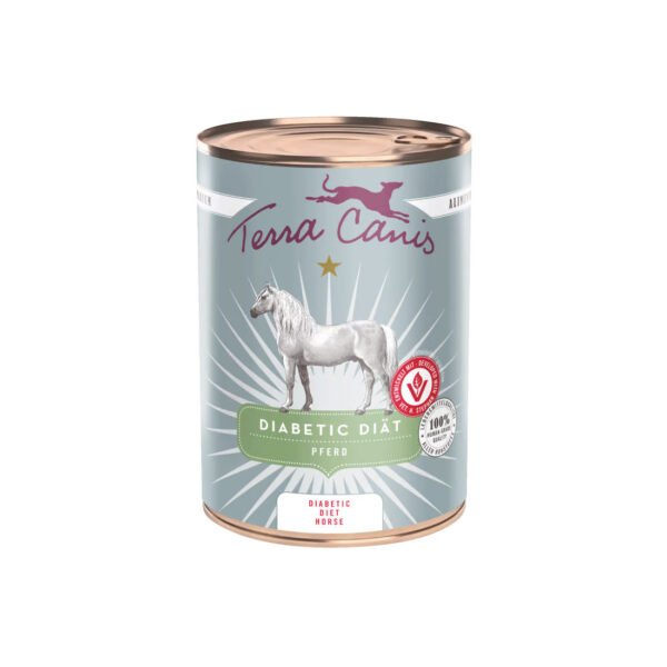 Terra Canis Diabetic Konina dieta cukrzycowa - karma mokra 400 g