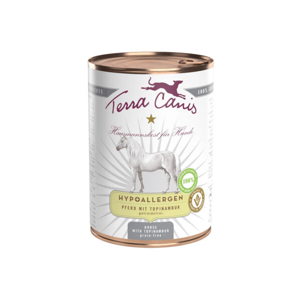 Terra Canis Hypoallergenic Konina topinambur - karma mokra 400g