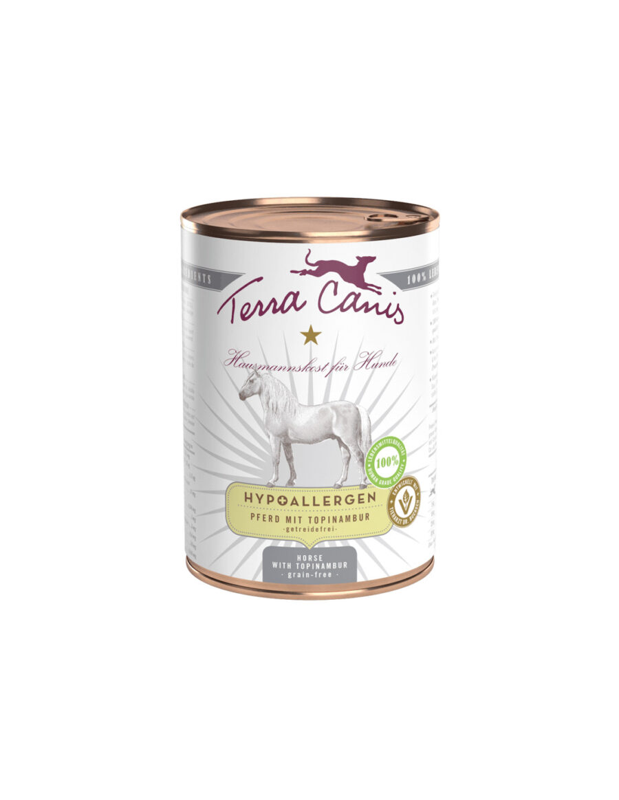 Terra Canis Hypoallergenic Konina topinambur - karma mokra 400g