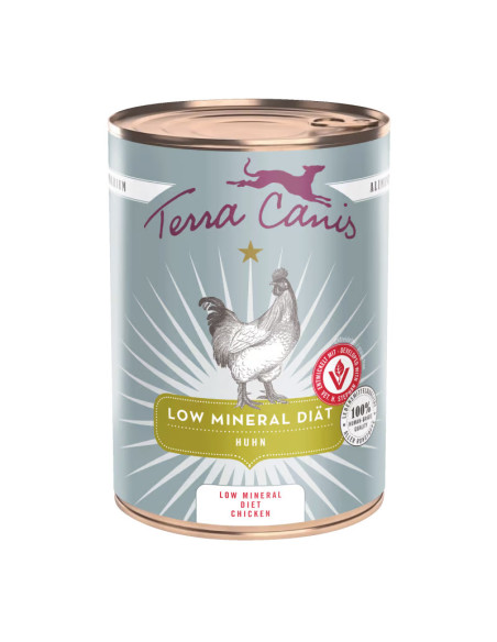 Terra Canis Low Mineral Kurczak niska zwartość minerałów - karma mokra 400g