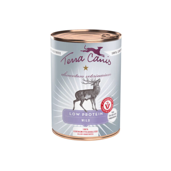 Terra Canis Low Protein Dziczyzna - karma mokra 400g