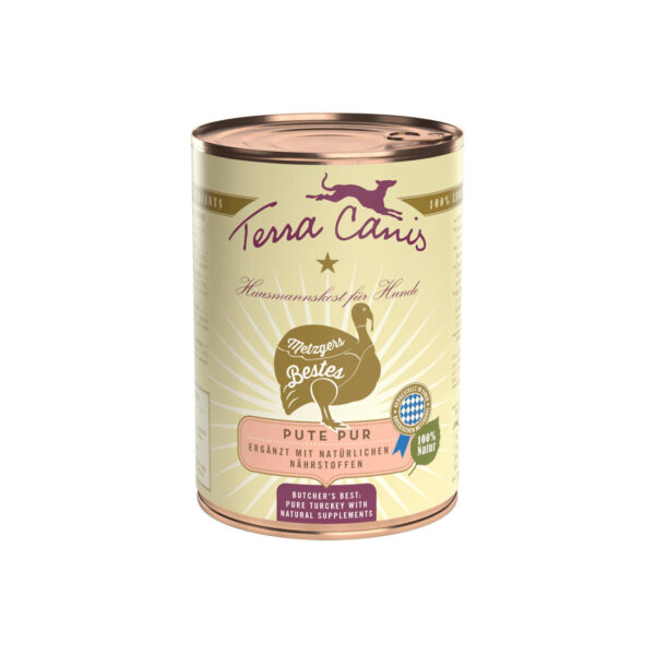 Terra Canis Pure - Indyk monobiałkowa - karma mokra 400g
