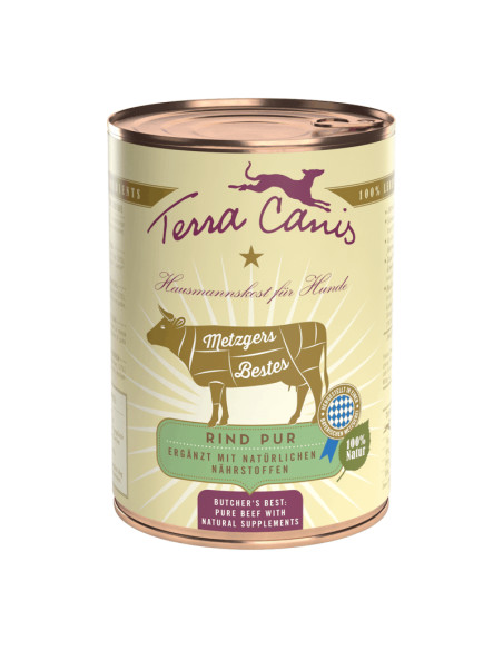 Terra Canis Pure Wołowina monobiałkowa karma mokra 400g