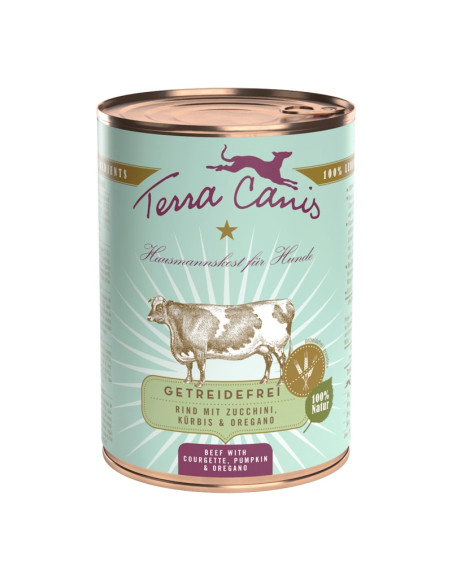 Terra Canis Wołowina z cukinią, dynią - karma mokra 400 g