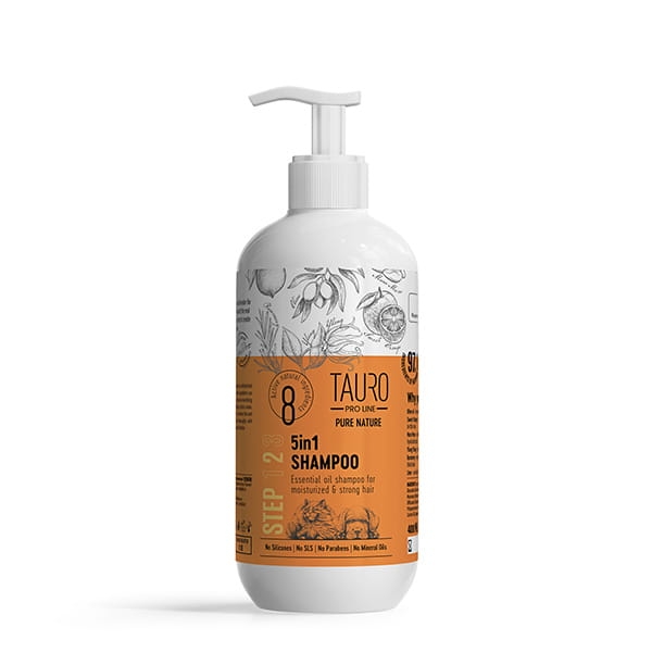 Tauro Pro Line Pure Nature 5 in 1 Shampoo 400 ml