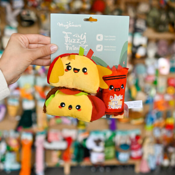Hugsmart Fiesta Chewsday – Taco Pupper 3 pak