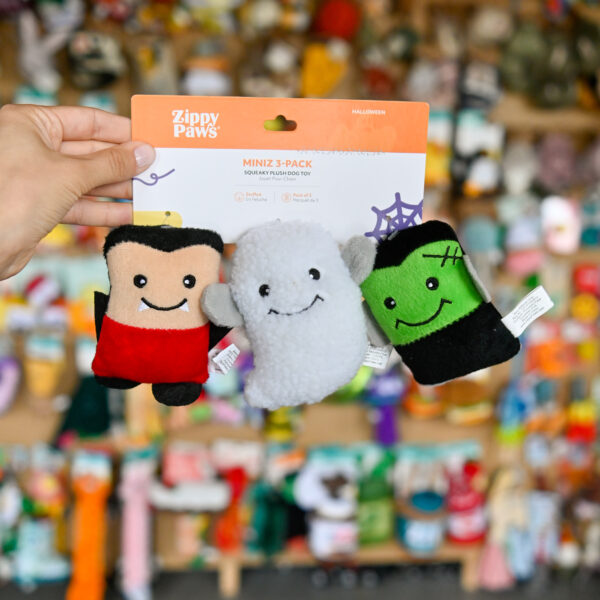 ZIPPYPAWS Halloween Miniz Monsters 3-pack ZP1811