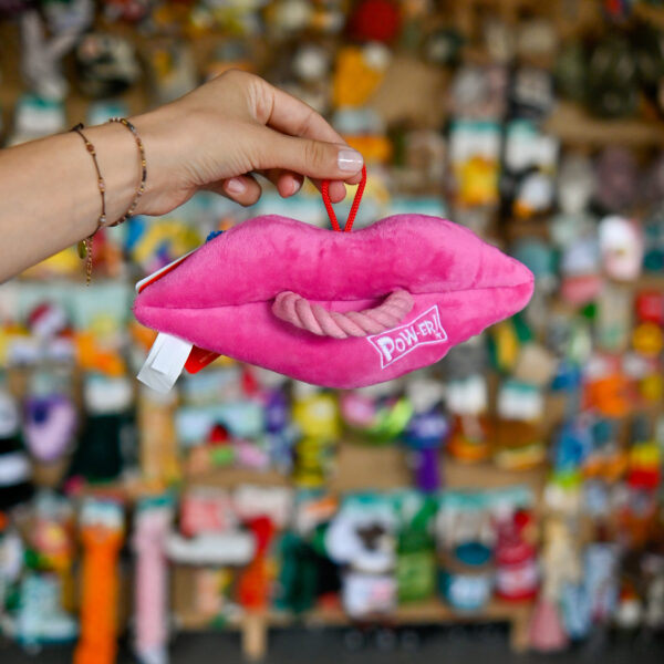 Lulubelles Power Plush Hot Lips Large - różowe usta