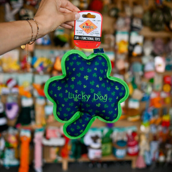 The Worthy Dog - Lucky Dog Toy Large koniczyna