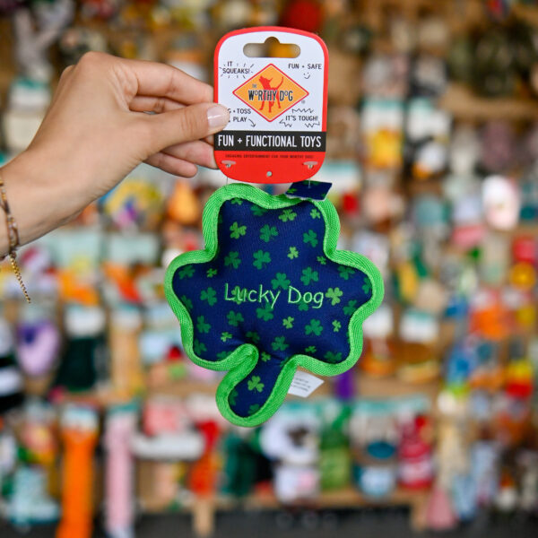 The Worthy Dog - Lucky Dog Toy Small koniczyna