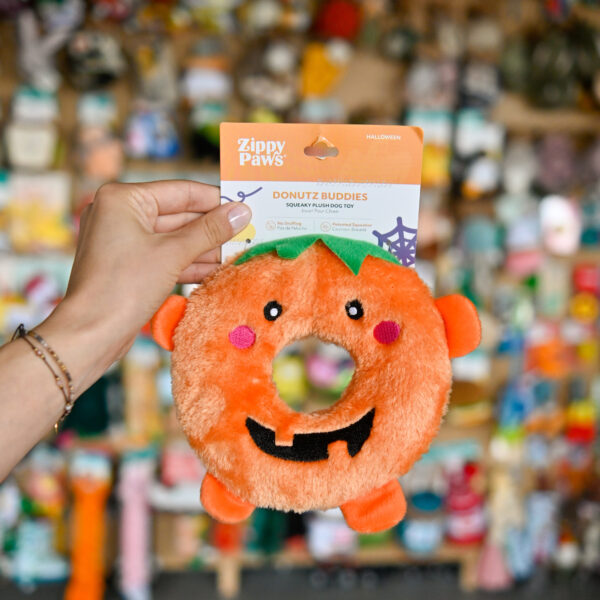ZippyPaws Halloween Donutz Buddie Pumpkin ZP719