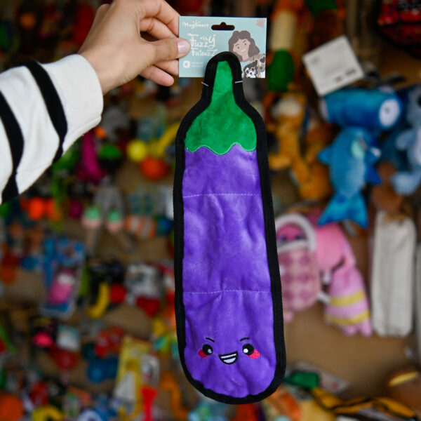 Hugsmart Squeakin’ Vegetables – Eggplant piszczący bakłażan