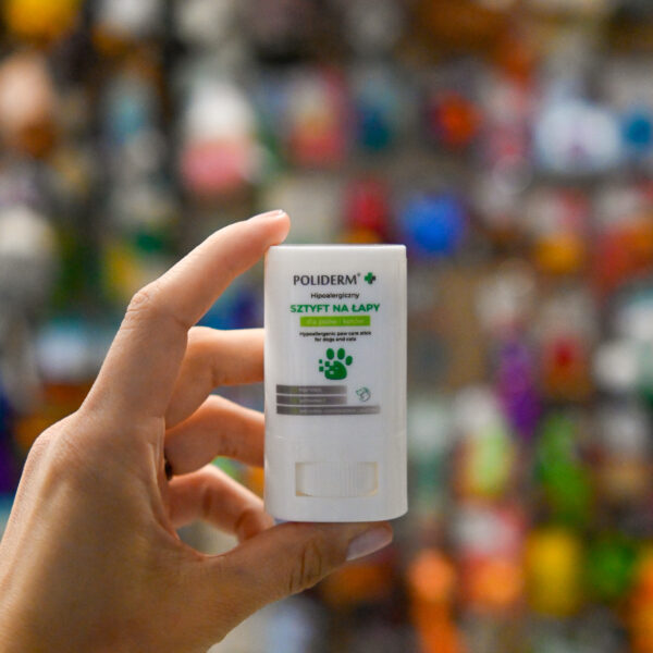 POLIDERM® SZTYFT NA ŁAPY – hipoalergiczny sztyft na łapy dla psa i kota 14,5 g