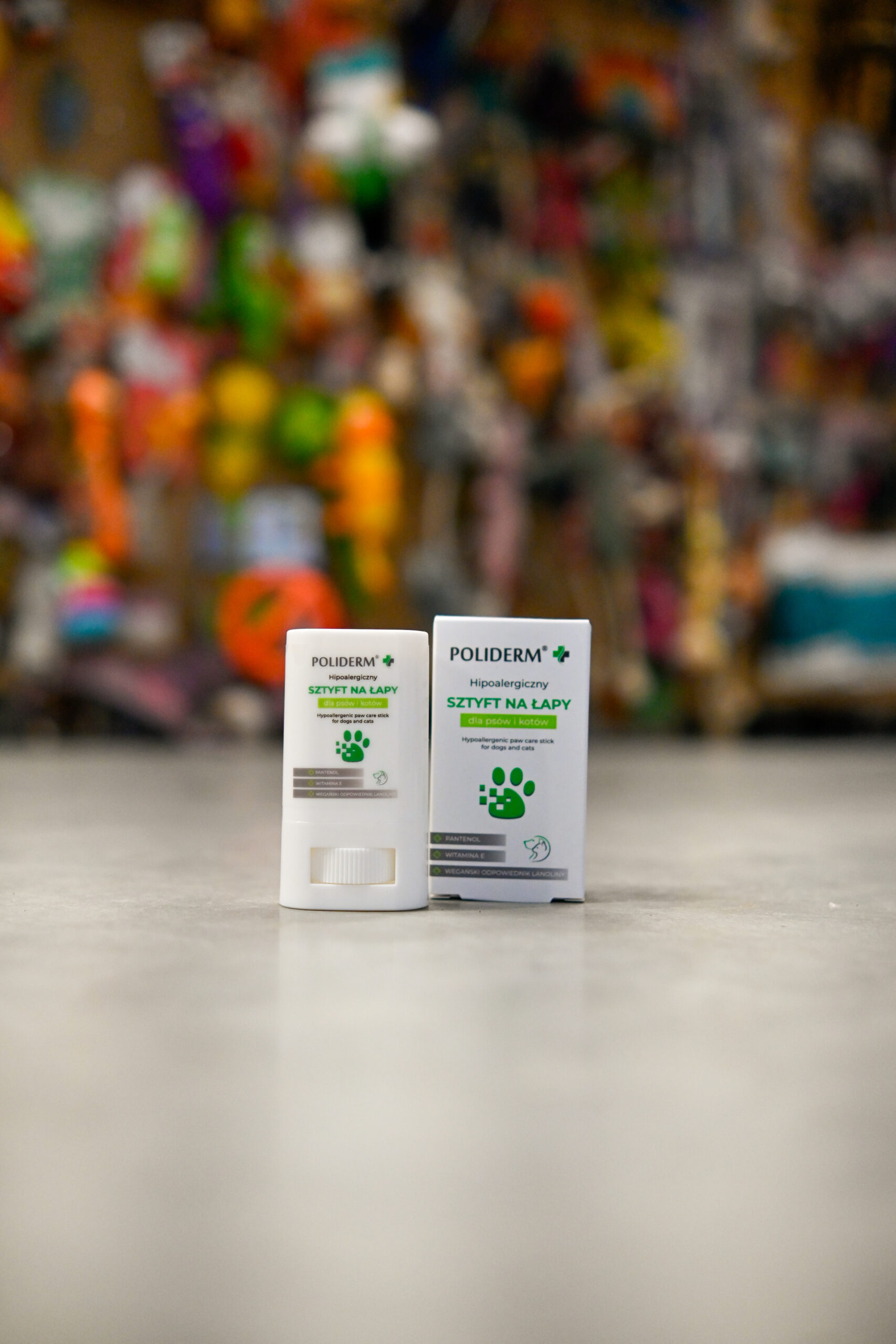 POLIDERM® SZTYFT NA ŁAPY – hipoalergiczny sztyft na łapy dla psa i kota 14,5 g