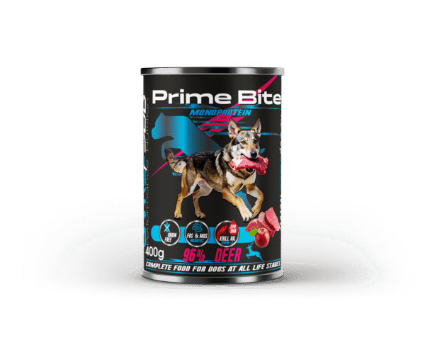 Game Dog Karma mokra Prime Bite Jeleń z jabłkiem 400g