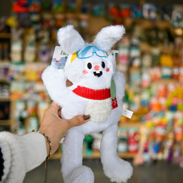 Hugsmart Snow Paws snow bunny - pluszowy zimowy zajączek