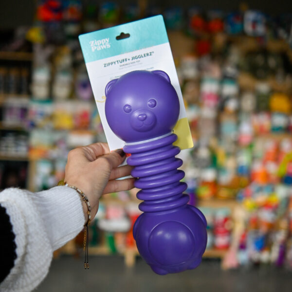 ZIPPY PAWS ZippyTuff i Jigglerz Bear z TPR piszcząca