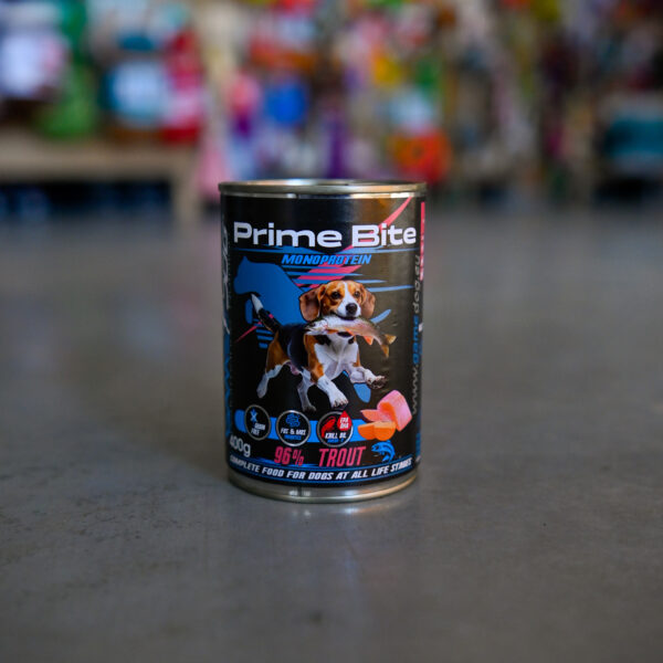 Game Dog Karma mokra Prime Bite Pstrąg z batatem 400g