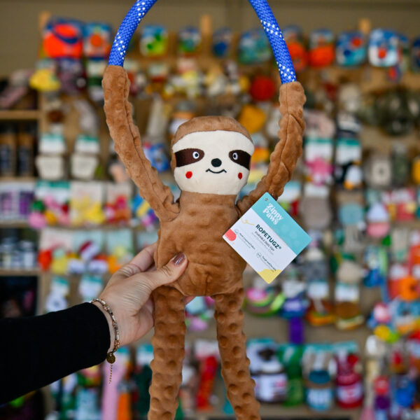 ZippyPaws RopeTugz – Sloth leniwiec szarpak ZP963