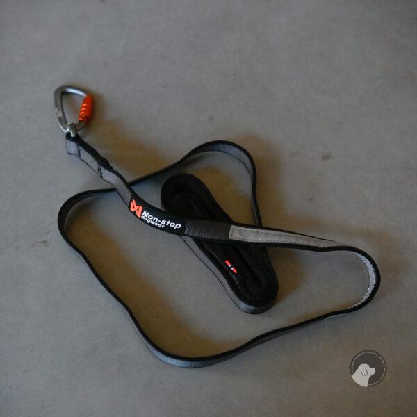 Non-stop dogwear Move leash - mocna smycz czarna 1,7 m 20 mm