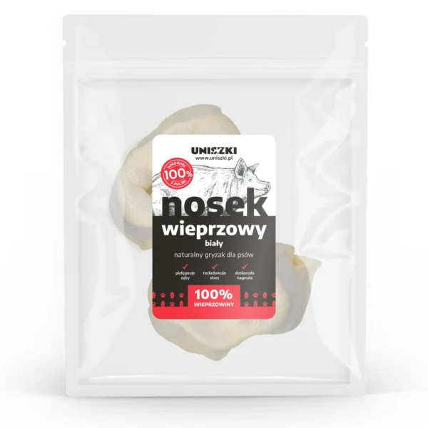 UNISZKI nosek wieprzowy biały 10 szt