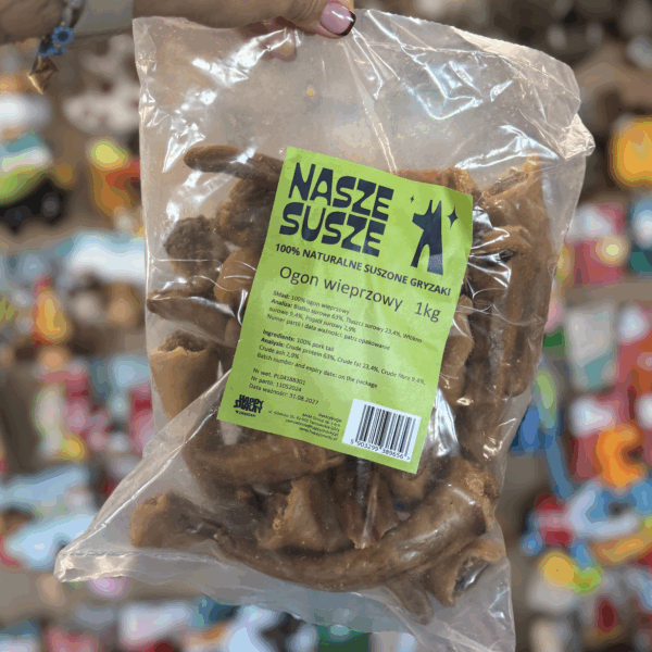 Nasze Susze ogon wieprzowy 1 kg