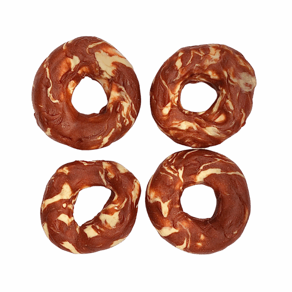 Ringi wołowe owinięte królikiem i dorszem 500g