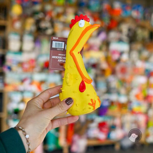 Barry King - Zabawka dla psa kurczak lateksowy 18 cm