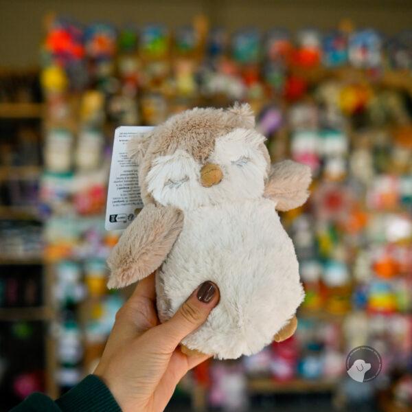 Trixie Sowa zabawka pluszowa bez dźwięku 18 cm z recyklingu