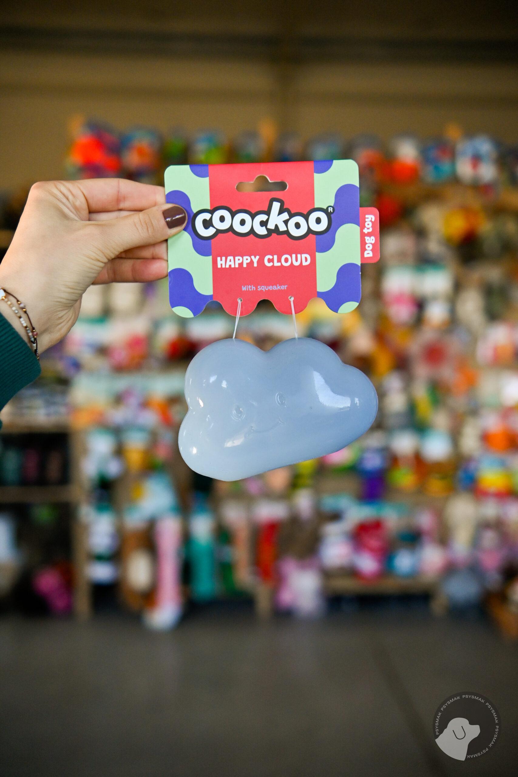 COOCKOO ZABAWKA DLA PSA TPR HAPPY CLOUD Z PISZCZAŁKĄ