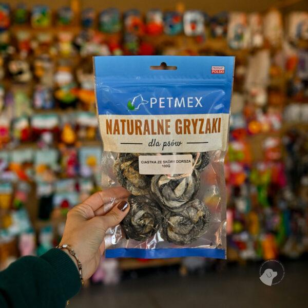 PETMEX ciastka ze skóry dorsza 100 g